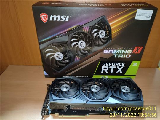 MSI Nvidia RTX 3070 8GB, perfektna, sa garancijom!