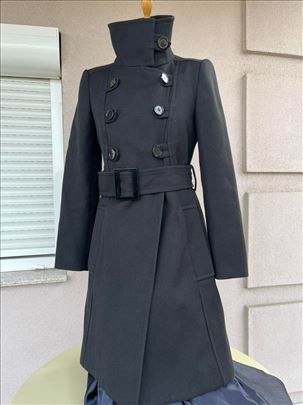 Ženski crni kaput Zara vel S