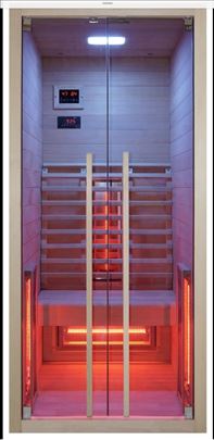 Sauna infracrvena za 1 i 2 osobe novo garancija 3g