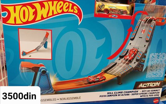 Hot Wheels Hill Climb staza+autić
