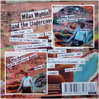 CD Milan Mumin And The Undercover Maniacs ‎– Asthm