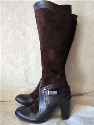 Italijanske kožne čizme 39, kao nove