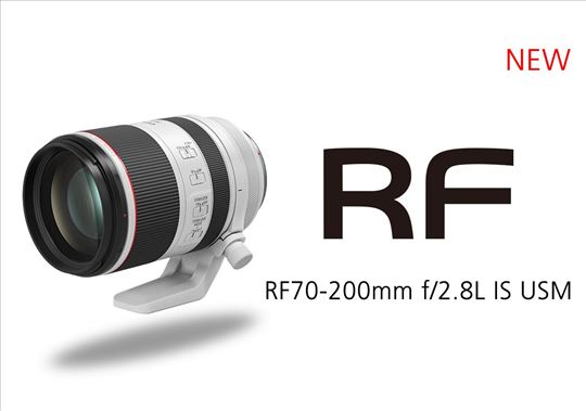 Canon 70-200mm 2.8 L IS RF - nov (4 god garancije)