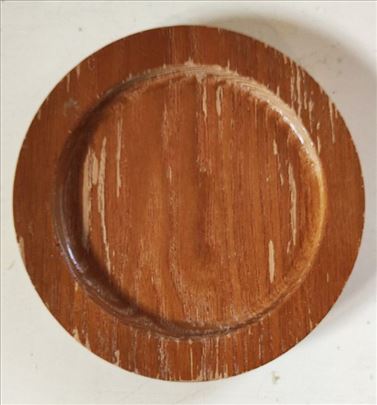 Drveni tanjir precnika 14.5 cm
