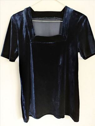 Plišana unikatna bluza veličine S