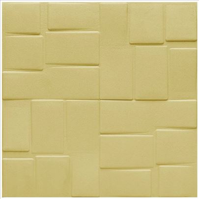 3D Paneli - Cube bež kocka