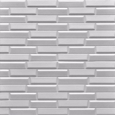 3D Tapete - Metal pločice