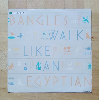 Bangles-Walk Like An Egyptian (Single) (Holland) 