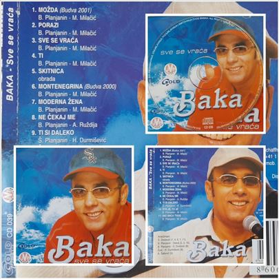 CD BAKA,  album - Sve se vraća