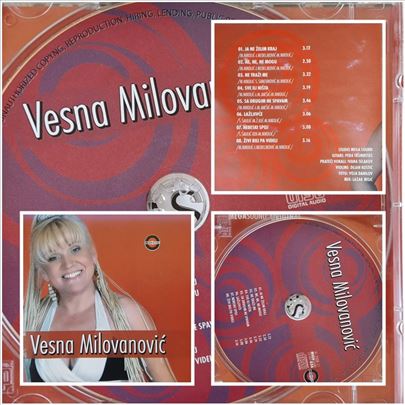 CD Vesna Milovanović,  album - Ja ne želim kraj