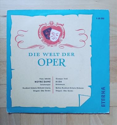 Die Welt Der Opera-Notre Dame&Aida (Single) (Germa