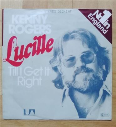 Kenny Rogers-Lucille (Single) (Germany Press) 