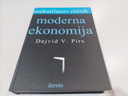 Moderna ekonomija Dejvid V. Pirs Mekmilanov rečnik