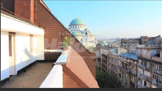 Izdajem stan Hram,Penthaus lux,3sobe,terasa