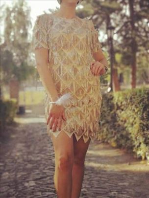 Svečana šljokičasta haljina