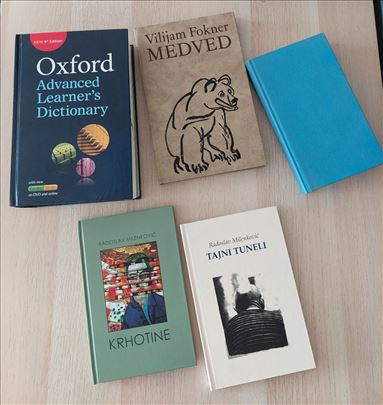 Oksford rečnik + četiri knjige 