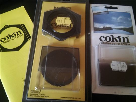 Cokin adapter 49 i 2 filtera