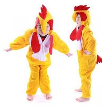 Pevac,kokoška dečiji kostimi u tri veličine