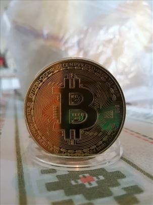 Bitcoin metalni novcic