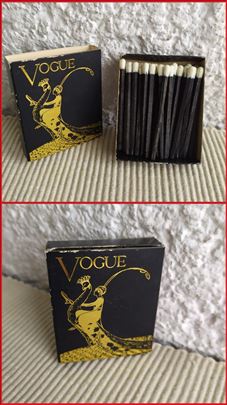 Vogue - Crne Šibice Sa Belim Kremenom