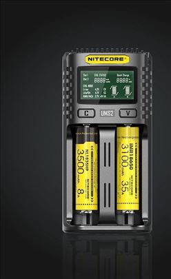 Punjač za baterije Nitecore UMS2 + QC