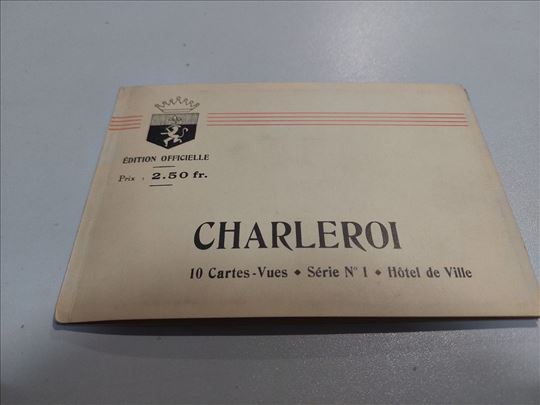 Charleroi 10 razglednica serija br1 Hotel de Ville