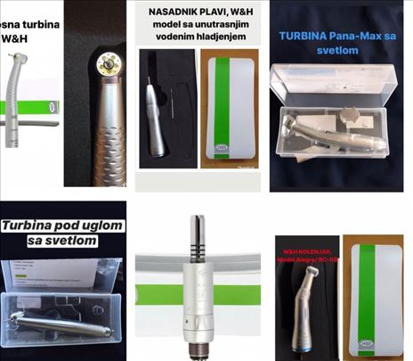 Turbina sa svetlom,pod uglom,nasadnik,luft motor,