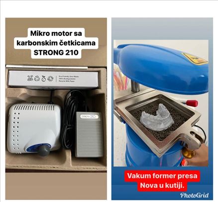 Mikromotor strong 210- Vakum former
