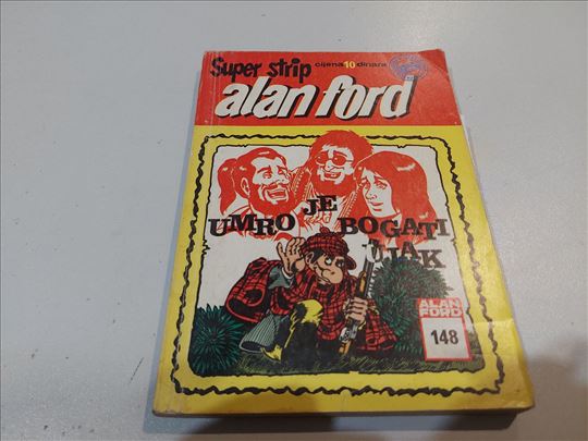 Alan Ford Umro je bogati ujak 148 Super strip