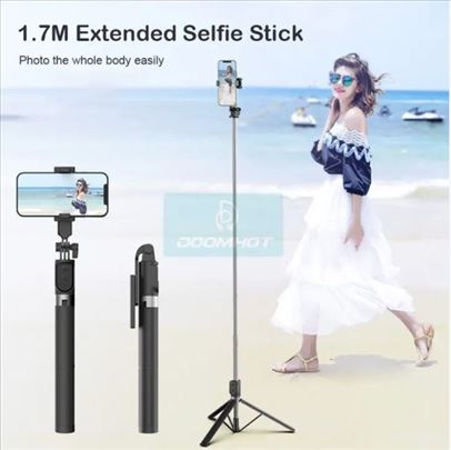 Selfie stick bluetooth veliki selfi stap do 1.7M