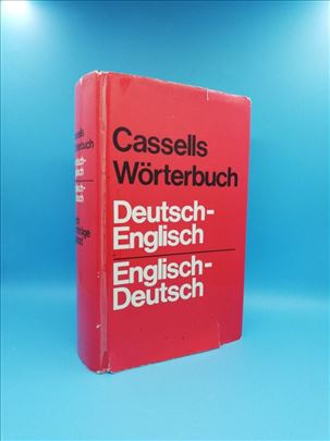 Englesko Nemački rečnik Cassells Worterbuch 