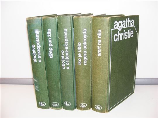 Agata Kristi Biblioteka djela Agathe Christie 1-5