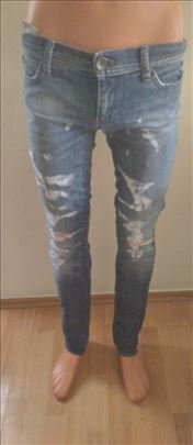 Benetton iscepkane farmerke vel. L