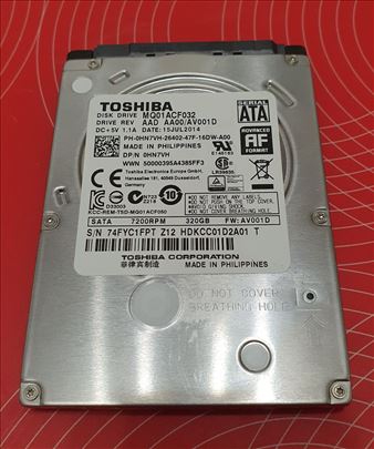 Hard disk TOSHIBA 320GB