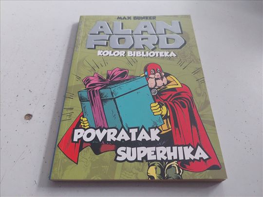 Alan Ford Kolor biblioteka Povratak Superhika