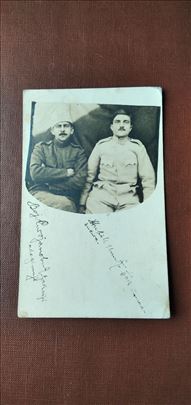 2 Fotografije vojnika iz I Sv. rata (ista osoba)