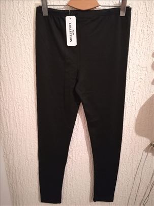 Nove ženske pamučne helanke step crne 2xl 3xl 4xl