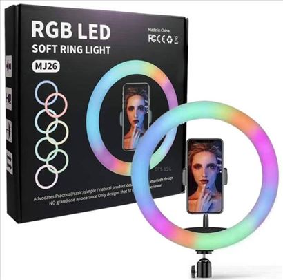 RGB LED Selfie Ring Light MJ26 / Svetleći prsten