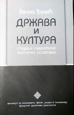 Knjiga Drzava i kultura autorke Vesne Djukic