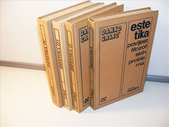 Danko Grlić Estetika I-IV komplet