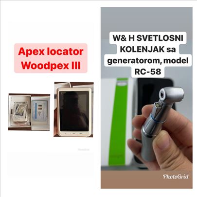 Apexlocator Woodpex III / kolenjak W&H sa svetlom 