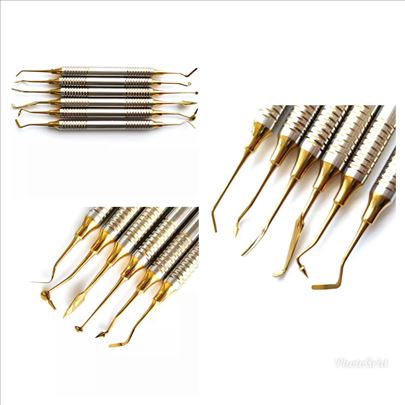 Set za modelovanje pozlacen    