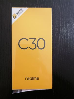 Realme C30 Black - full pakovanje