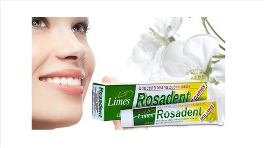 Novo limes zubna pasta Rosadent