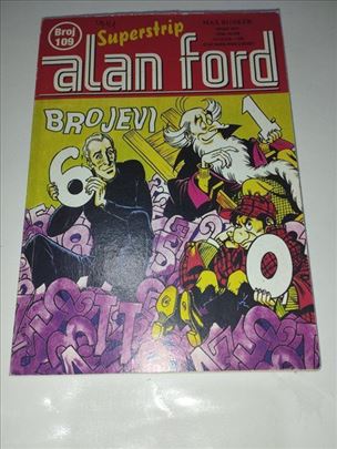Alan Ford (Vjesnik) br. 109-Brojevi