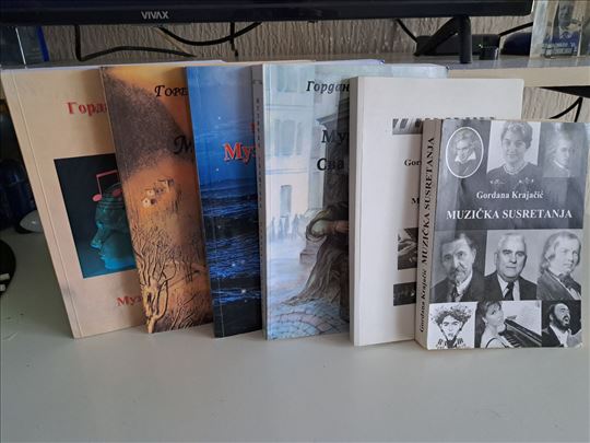 Gordana Krajačić - Komplet 6 knjiga Muzika