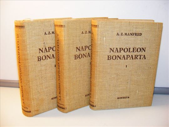 Napoleon Bonaparta  Manfred 1-3 komplet
