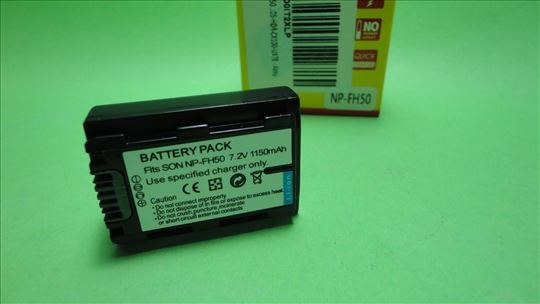Baterija NP-FH50 7.2V 1150mAh!