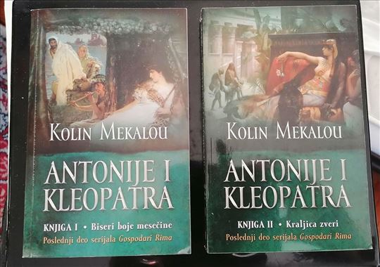 Antonije i Kleopatra Kolin Mekalou knjiga 1 i 2