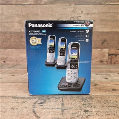 Panasonic KKS-TGH723GS Trio bežični telefon